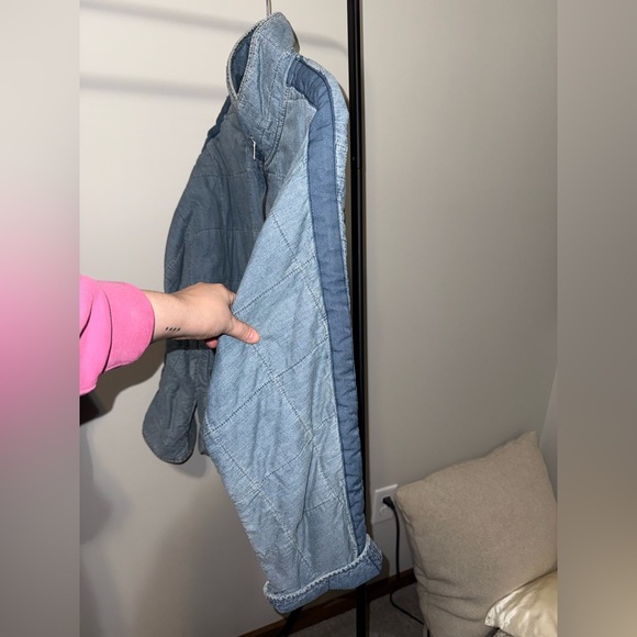 Free Peoplee Denim Dolman Jacket - Picture 3 of 5